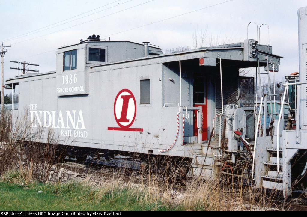 INRD Caboose #1986 - Indiana Rail Road